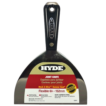 Hyde 6 in.  Bs Hcs Hh Flex Joint Knife 02870 2870